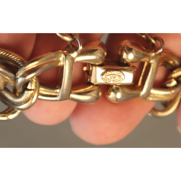 Vintage Kramer Bold Chunky Bracelet Knots - Picture 4 of 5